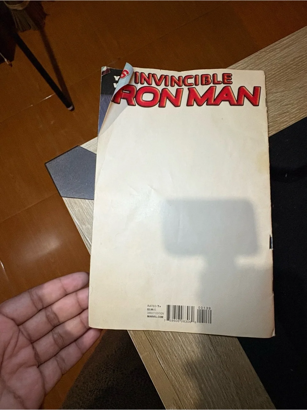 Marvel Iron Man comic book